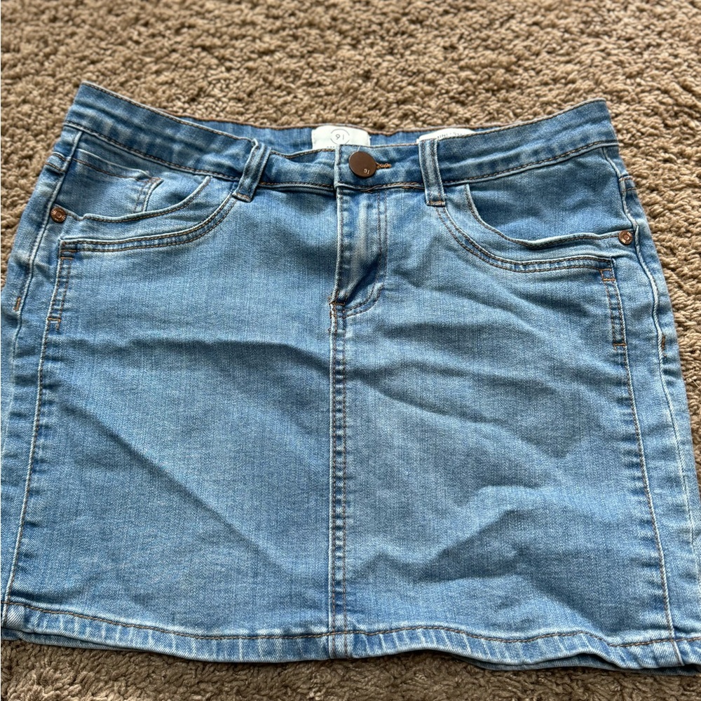 Cotton On Blue Mini Skirt Casual